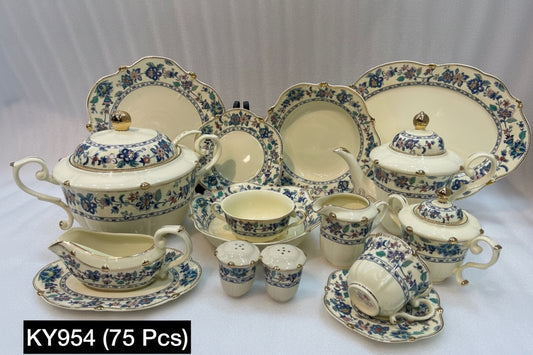 Royal Albart 75 Pcs Dinner Set