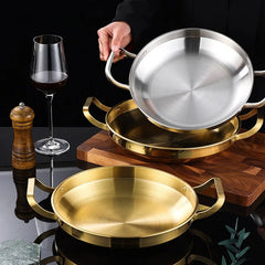 Golden Spanish Paella Pan
