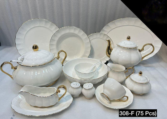 Royal Albart 75 Pcs Dinner Set