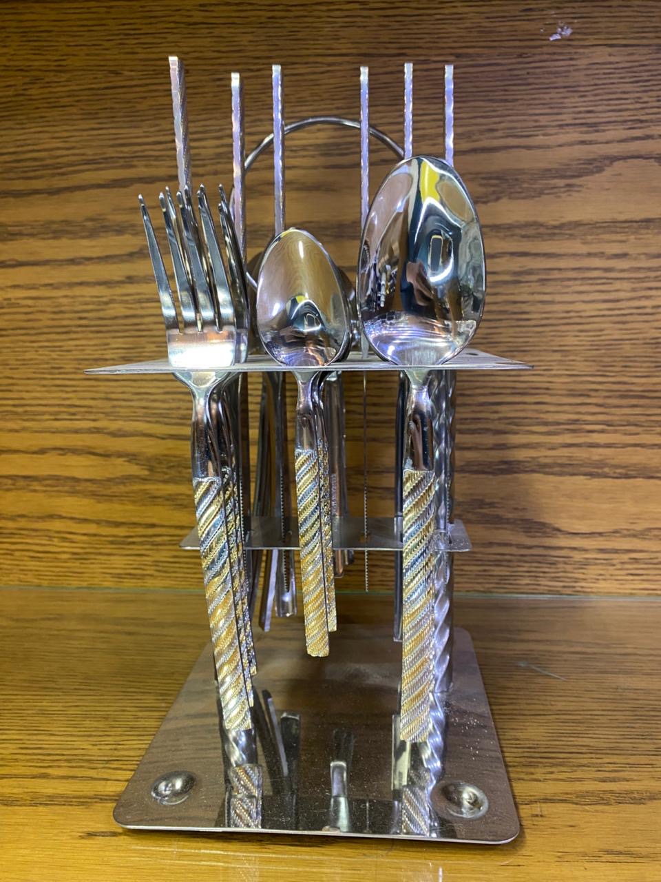 24 Pcs New Cutlery Set Arrived