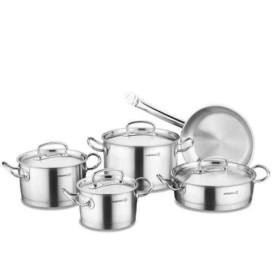 Korkmaz Proline 9 Piece Cookware Set A1150