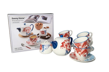 Porcelain Tea Set 16pcs Danny home