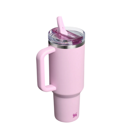 The Quencher Pro Tour Flip Straw Tumbler | 40 Oz Cherry Blossom