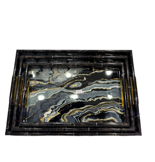 Fancy Trays Set Pack of 3