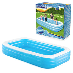 Bestway Inflatable Rectangular Family Swimming Pool