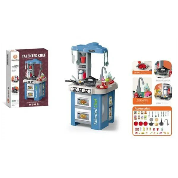 Talented Chef Kitchen Play Set 62 Pcs