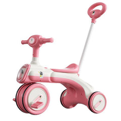 2-in-1 Tricycle And Push Ride