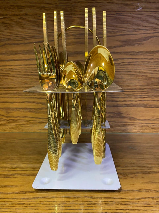 24 Pcs New Cutlery Set Arrived