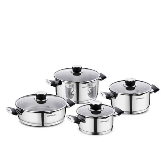 Korkmaz Pera 8pcs Cookware Set A2087