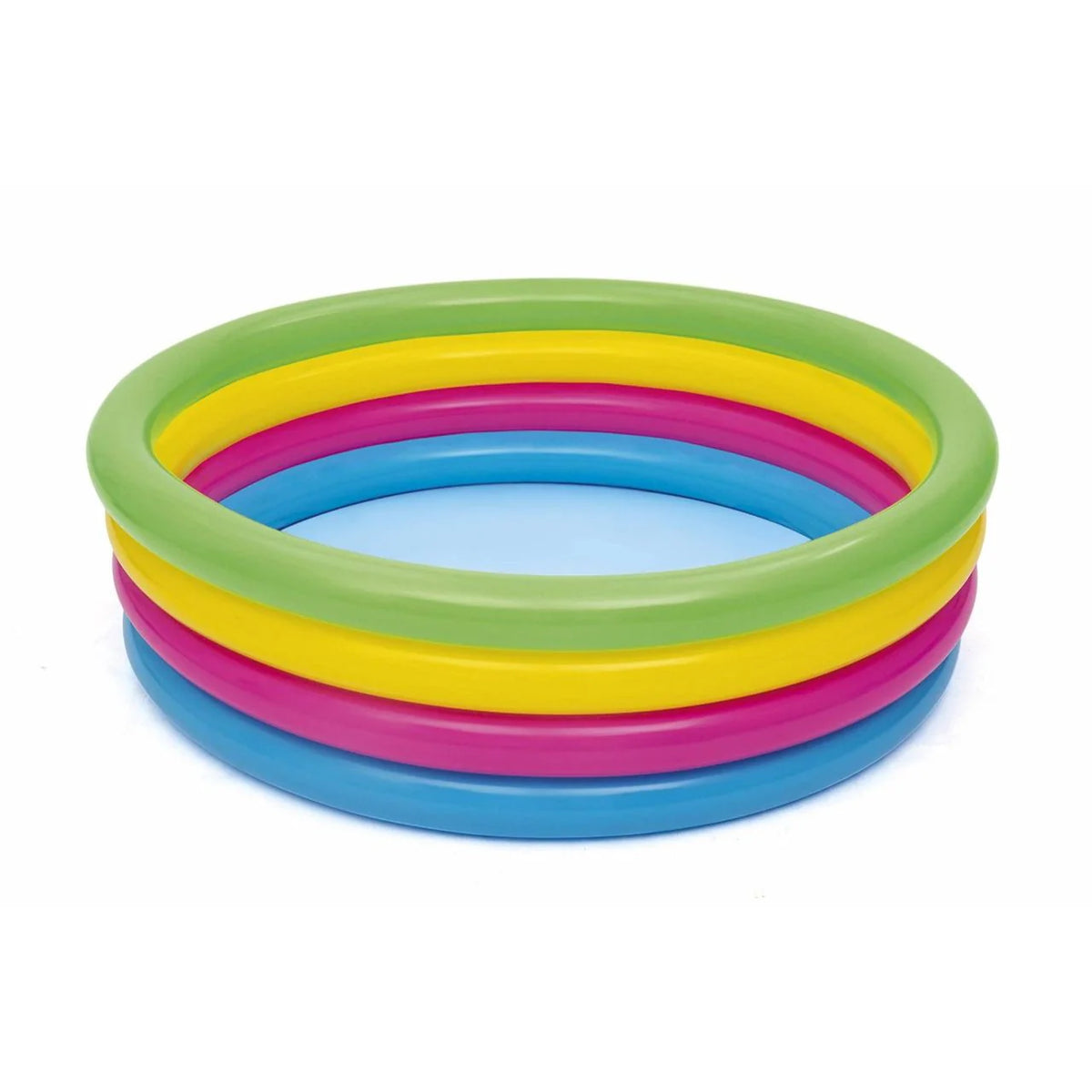 Bestway Inflatable 4-Ring Rainbow Play Pool