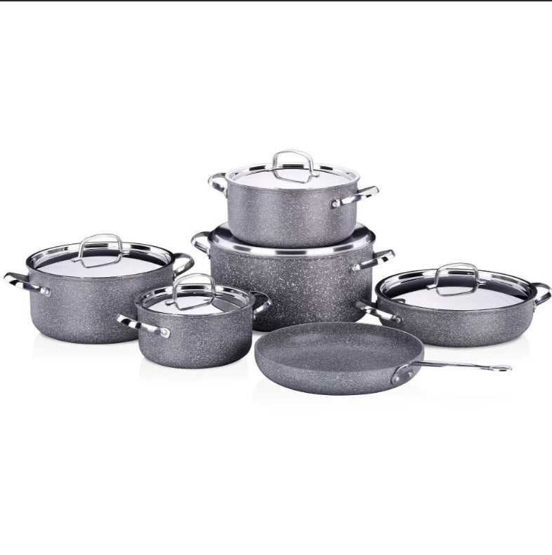 Korkmaz A2686 Palma Plus 11Pcs Cookware Set