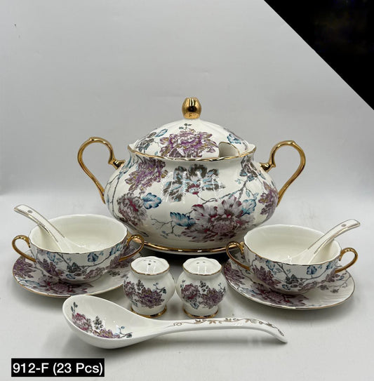 Royal Albart 23 Pcs Soup Set