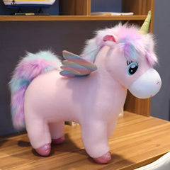 Rainbow Angel Unicorn Stuffed Toy