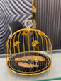 Golden Pastry Cage