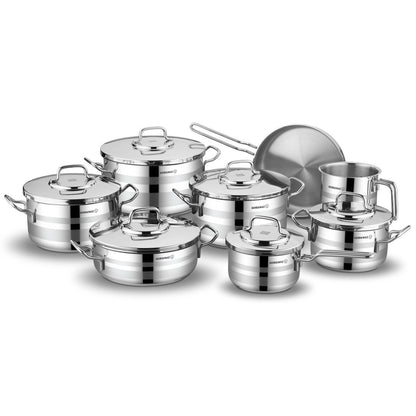 Korkmaz Astron 14 Pcs Cookware Set A2053