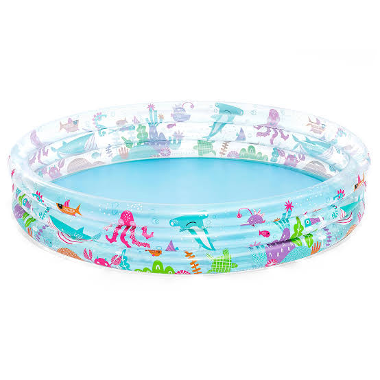 Bestway Deep Dive 3-Ring Play Pool For Kids