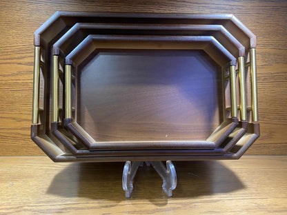 New Bamboo Trays Set