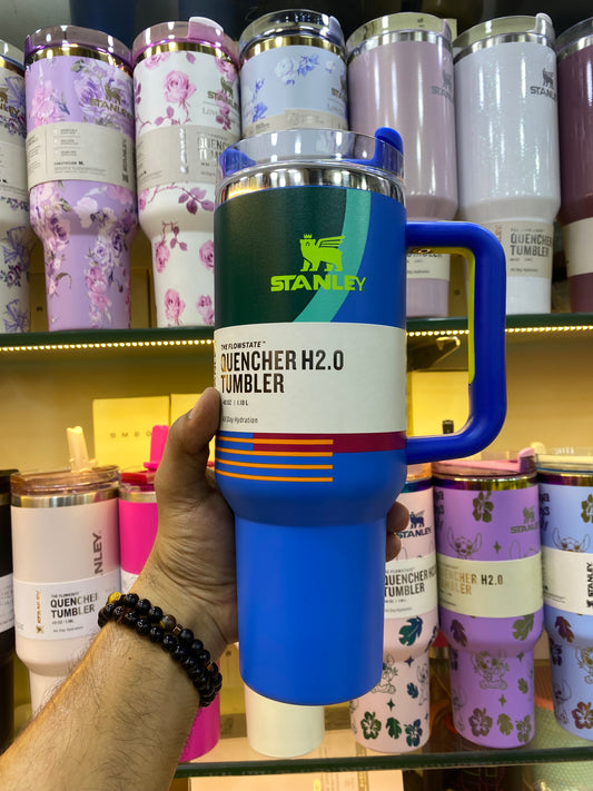 The Hyper Geo Stanley Quencher H2.0 Tumbler | Blue