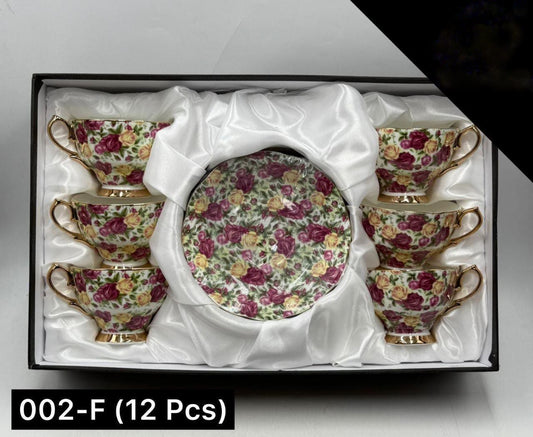 Royal Albart 12 Pcs Cup & Saucers Set