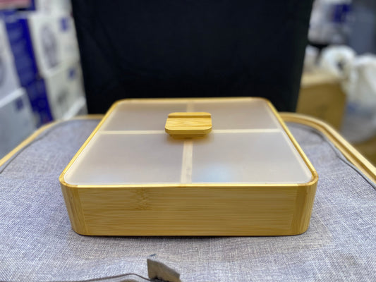 4 Partition Dry fruit Box