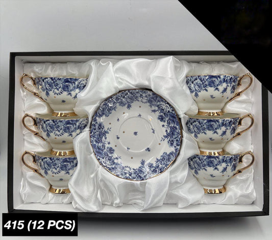 Royal Albart 12 Pcs Cup & Saucers Set