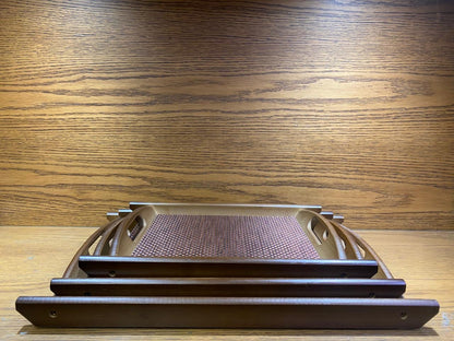 New Bamboo Trays Set