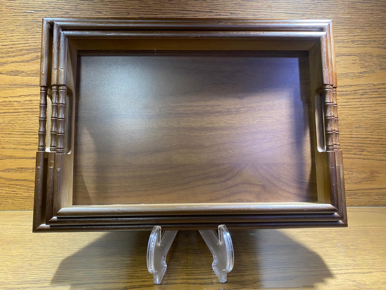 New Bamboo Trays Set