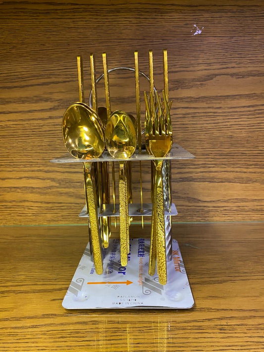 24 Pcs New Cutlery Set Arrived