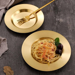 Golden Charger Plate