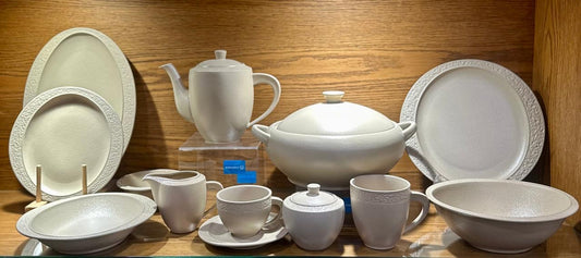 Winsor England™ Fine Porcelain Tableware StoneCraft & Dine Collection Matt Brown
