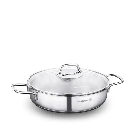 Korkmaz Perla 26x7 Cm Low Casserole A1834