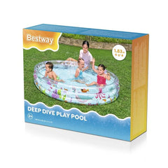 Bestway Deep Dive 3-Ring Play Pool For Kids