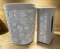Leather Tissue Box & Dustbin Set