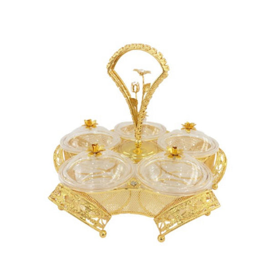 5 Compartment Snack Bowl
