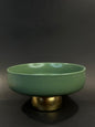 Ceramic Golden Footed
Fruit Bowl - 8 Inch