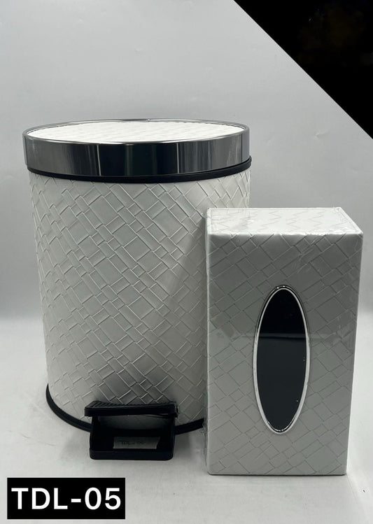 Dustbin Tissue Box Set