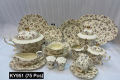 Royal Albart 75 Pcs Dinner Set
