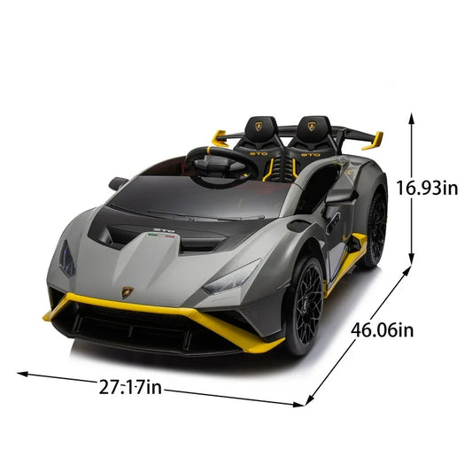 Lamborghini Huracán STO 24V Kids Electric Drift Ride Car