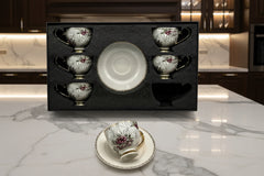 12 Pcs Cup & Saucers Set