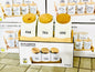 Set Of 3 Canisters With Bamboo Base Tray