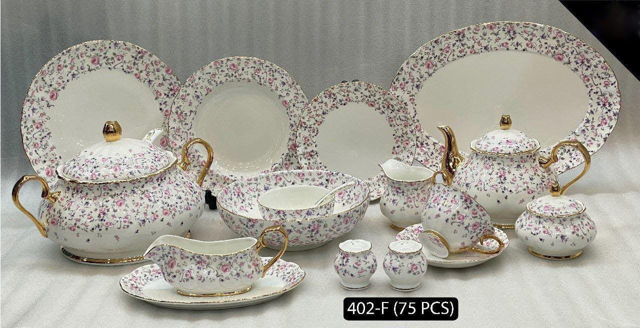 Royal Albart 75 Pcs Dinner Set