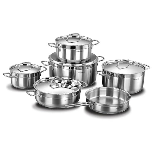Korkmaz Alfa XL 11 Pieces Cookware Set A1641