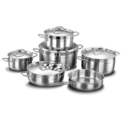 Korkmaz Alfa XL 11 Pieces Cookware Set A1641