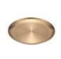 Elegant Stainless Steel
Round Serving Plates