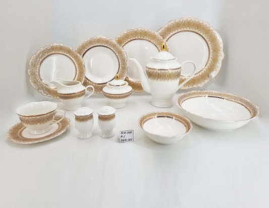 Dinner Set B-Border 47 Pcs For 6 Person
