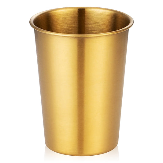 Golden Stainless Steel Glass