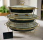 Luxury Porcelain Oval Chafing Dish