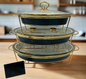 Luxury Porcelain Oval Chafing Dish