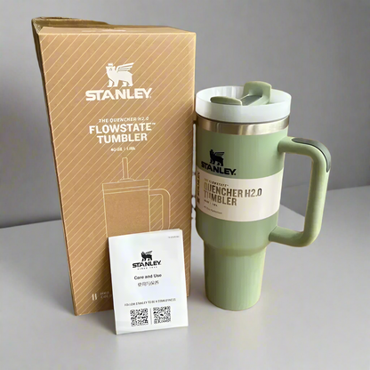 The Green Chroma Quencher H2.0 Flow State Tumbler | 40 OZ