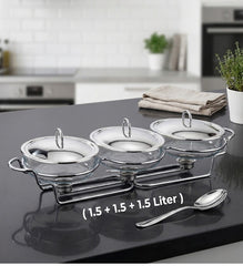 3 IN 1 Triple-Dish Food Warmer
